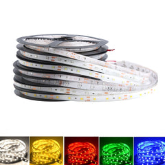 FDFUIDG 12V Strip Led Light RGB Waterproof SMD 2835 5 M 60LED/M RGB 12V Led Lights Strip 12 V Volt Tape Lamp Diode Ribbon TV Backlight