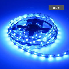 FDFUIDG 12V Strip Led Light RGB Waterproof SMD 2835 5 M 60LED/M RGB 12V Led Lights Strip 12 V Volt Tape Lamp Diode Ribbon TV Backlight