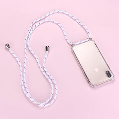 FDFUIDG Strap Cord Chain Phone Tape Necklace Lanyard Mobile Phone Case for Carry Cover  Case Hang iPhone 11 Pro XS Max XR X 7Plus 8Plus