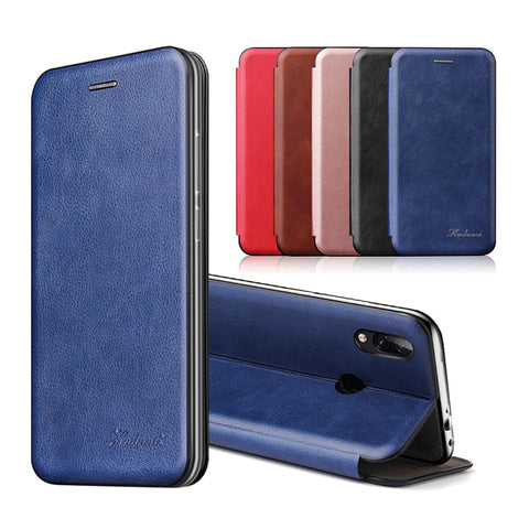 FDFUIDG Leather Flip Magnetic Case For Xiaomi Redmi Note 8T 8A 9A 9C 9 A 8 Pro 9S 7 7A 5 Plus Wallet Stand Book Phone Cover Funda Coque